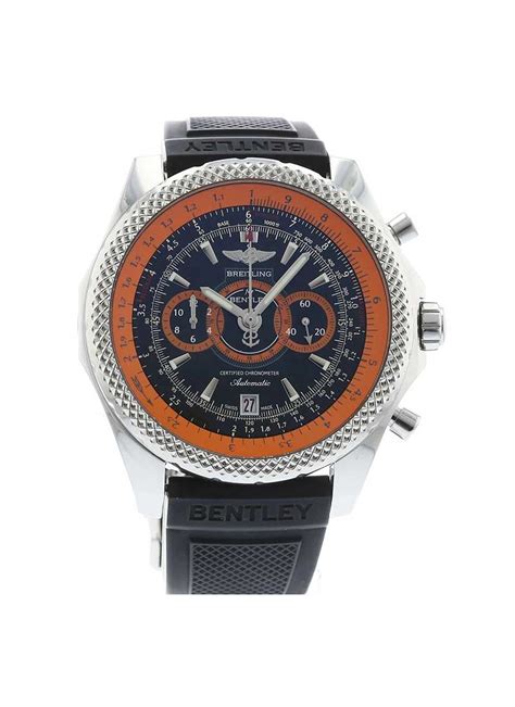 breitling bentley orange